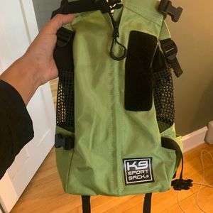 K9 dog carrier backpack. Never been used.